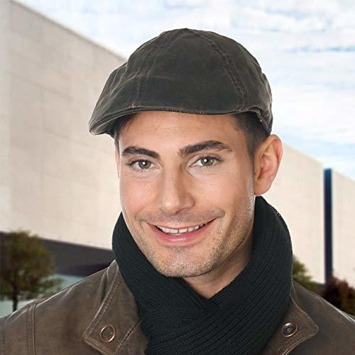 Gorra Plana Stetson Level De Algodón Desgastado Con Pico De