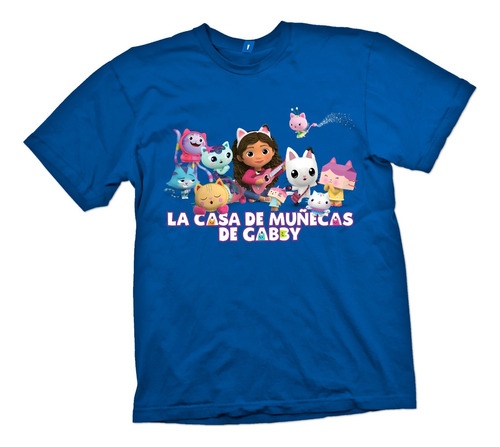 Polera La Casa De Muñecas De Gabby Estampada En Dtf Cod 001