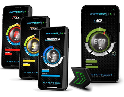 Shiftpower Com Modo Eco Chip De Acelerador Bluetooth E App