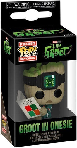 Funko Pop Llavero Groot Con Onise  I Am Groot 