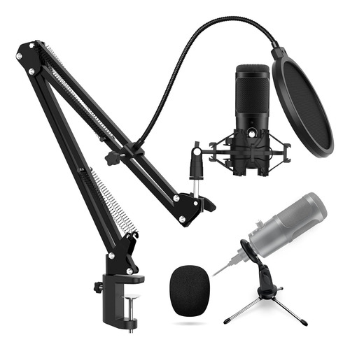 Yuanshihui Podcast Microphone Usb Kit Streaming 192khz/24bit