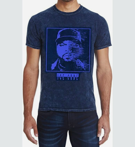 Playera Ice Cube Navy Tie Dye Producto Oficial 