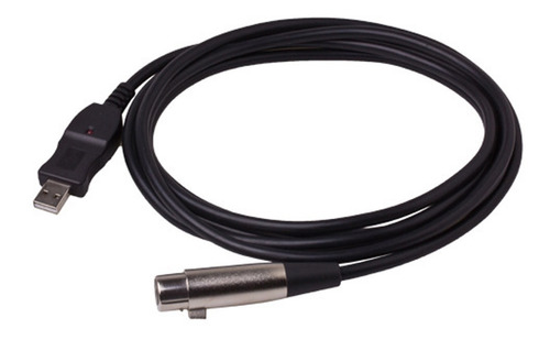 Adaptador De Cable De Micrófono Usb De 3 M Macho Xlr Hembra