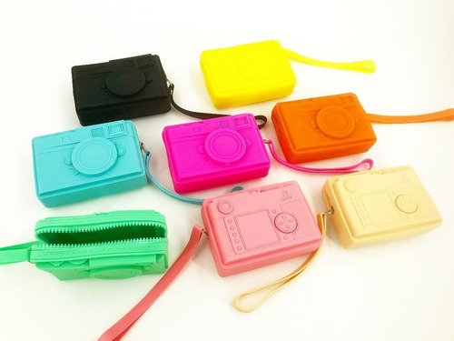 Monedero Silicona Camara De Fotos Reflex Regalo Original