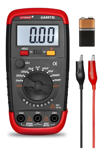 Capacimetro Digital Uyigao Ua6013 20.000uf Tester Multimetro