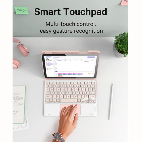 Funda Teclado Con Touchpad iPad 10ma Generación 10.9 2022 Ro