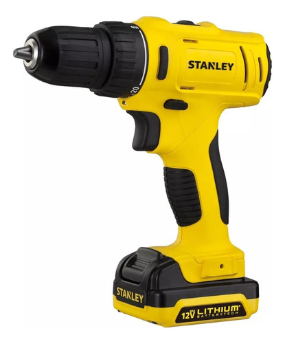 Atornillador Taladro Inalámbrico Stanley 2 Bateria 12 V Ion