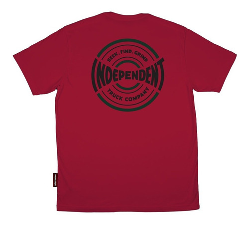 Camiseta Masculina Independent Sfg Concealed Vermelha