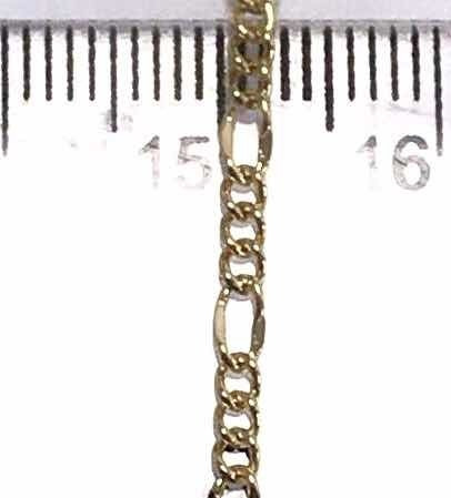 Cadena Chapa 18k Cartier 1 Metro Bisuteria 2mm Ancho