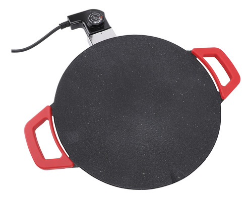 Plancha Eléctrica Redonda Para Barbacoa De 30 Cm