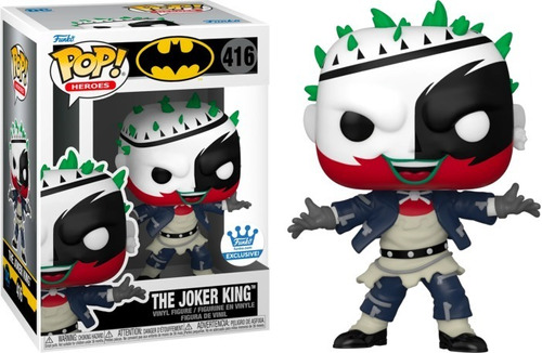 Funko Pop The Joker King Exclusive #416, Nuevo Y Original