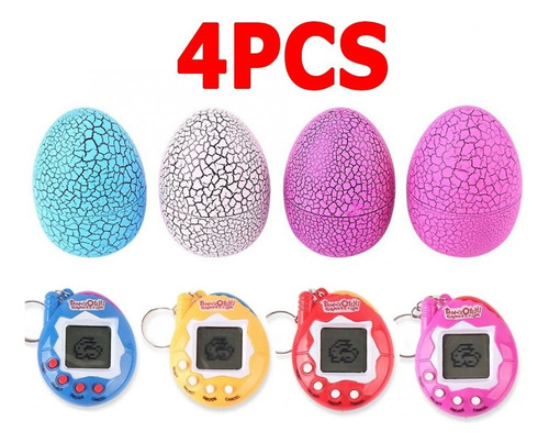 4pcs Juegos De Turning Rojo Tamagochi Ingenio Tamagotchi