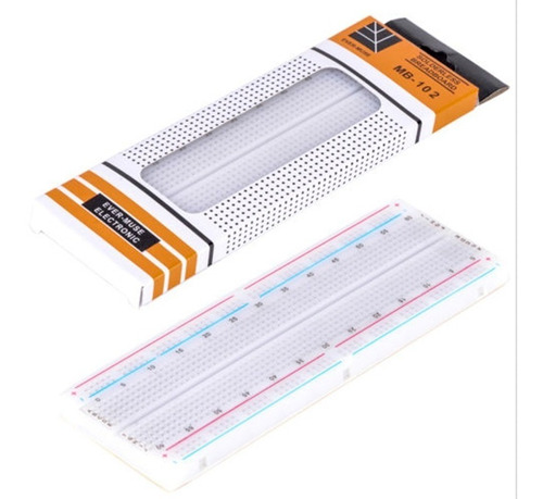 Protoboard 830 Puntos Modelo Mb102 Ctos Con Arduino Pic