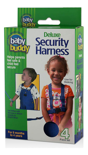 Arns De Seguridad De Lujo De Baby Buddy, Paquete De 1, Marin
