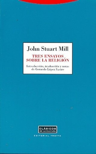 John Stuart Mill-tres Ensayos Sobre La Religion