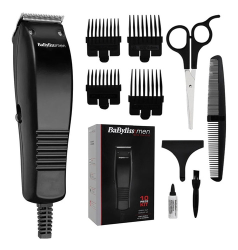 Máquina Cortar Pelo 10 Piezas Babyliss Men