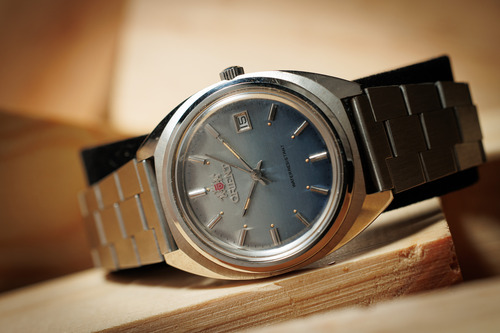 Reloj Orient Viejo De Los Años 80 A Cuerda Funcionado (Usado)