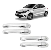 Comprar Kit Aplique Cromado Capa Maçanetas Fiat Argo 2017 2018
