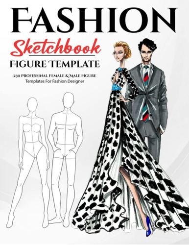 Libro: Fashion Sketchbook Figure Template For Fashion Design