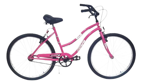 Bicicleta Playera Dama Rodado 26 C/ Frenos Kelinbike Rosa 18 "