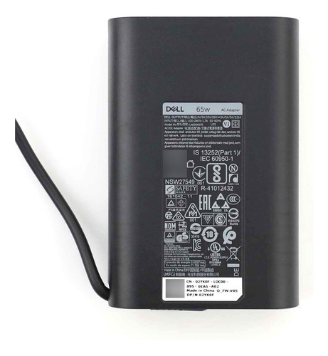 Cargador Dell Latitude 14 E7480 65w Tipo C