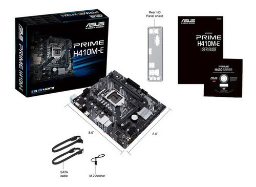 Imagem 7 de 7 de Placa Mãe Asus Prime H410m-e Intel Lga 1200 Matx Ddr4 10ª Ge