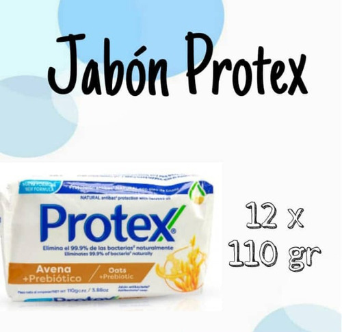 Jabón Protex (12unds X110grs). Ref. 25entrega Delivery.