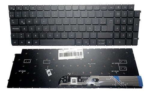 Teclado Para Dell Inspiron 15-3511 3515 5510 7510 16-7610