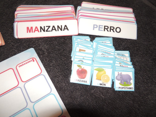 Silabario Juego Didáctico Lecto Escritura