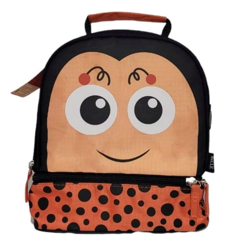 Lancheira Bolsa Térmica Infantil Meninas Meninos - Joaninha