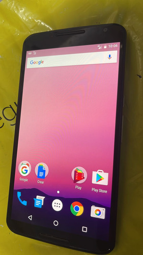 Motorola Nexus 6 Xt1100 Blanco Muy Buen Estado Y Funcional. Libre¡¡ (Usado)