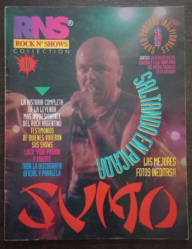 Revista Sumo Rns Rock Show + Poster + Cancionero 1993