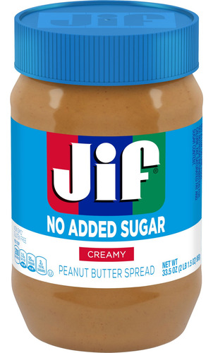 Crema De Cacahuate Sin Azucar Añadida Jif 950 Gr
