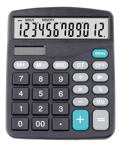 comprar Calculadora 12 Dígitos Portátil De Escritorio Números Gra