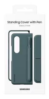 Case Funda Cover @ Samsung Galaxy Z Fold 4 Con S Pen Green