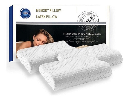 3 Almohadas Viscoelásticas Ortopédicas Memory Pillow 