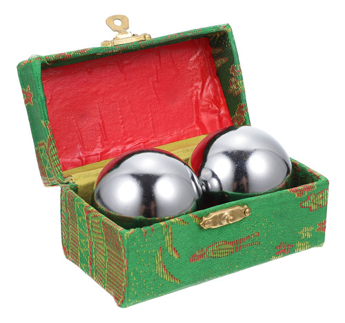 Set De Balones De Metal Para Ejercicio Y Masaje De Manos