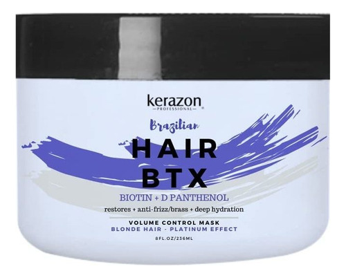 Kerazon Tratamiento De Botox De Cabello Brasileño Rubio, M.