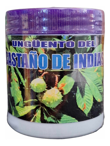 Pomada Castaño De Indias Solución Natural 125 Gr 