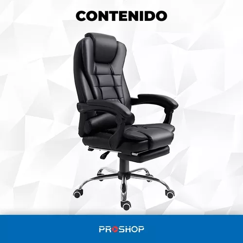 Sillon Silla Ejecutivo Oficina Escritorio Con Apoya Pies