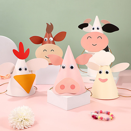 Gorro De Cumpleaños For Bebé Animal 5
