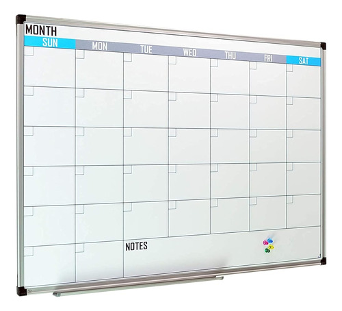 Pizarra Magnética Calendario Xboard 36  X 24  - Calendario M
