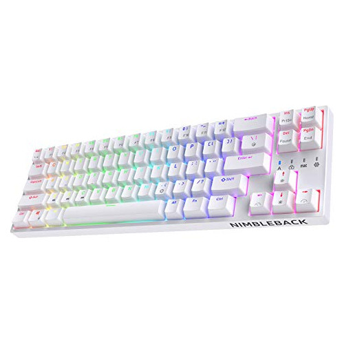 Teclado Mecánico Gaming 65% Rgb Con Cambio Rápido