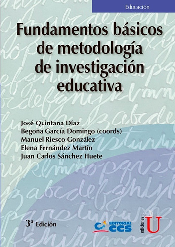 Fundamentos Basicos De Metodologia De Investigacion Educativ