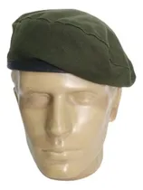 Comprar Kit 16 Boinas Tática Estilo Militar De Tecido Verde Musgo 