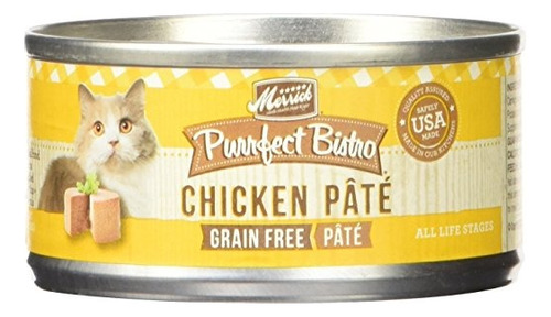 Merrick Del Cuidado De Animales De Purrfect Bistro Pollo Pat