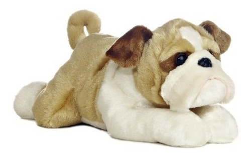 Aurora World Flopsie 12 Stuffed Bulldog Willis