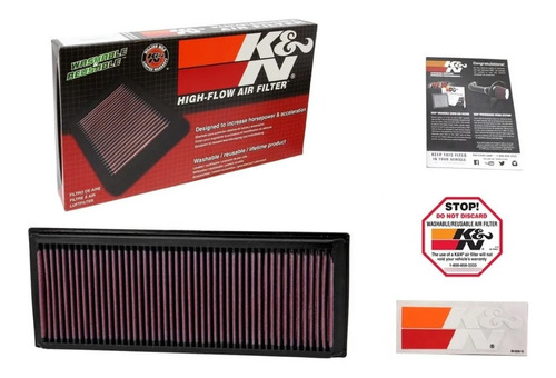 Filtro Ar K&n Inbox Golf Gti Mk4 E 1.6/2.0 Audi A3 33-2128