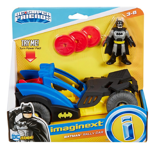 Batman Buggy Dc Super Friends Imaginext Fisher Price