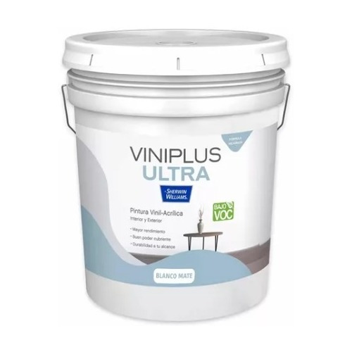 Pintura Blanca, Viniplus Ultra, Sherwin Williams 19 L